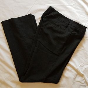 Black Heathered Jr. Dress Pants